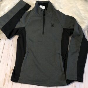 Spyder polar  half zip pullover.  Size small NWT